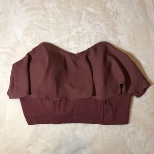 Women’s Mauve Crop  Top